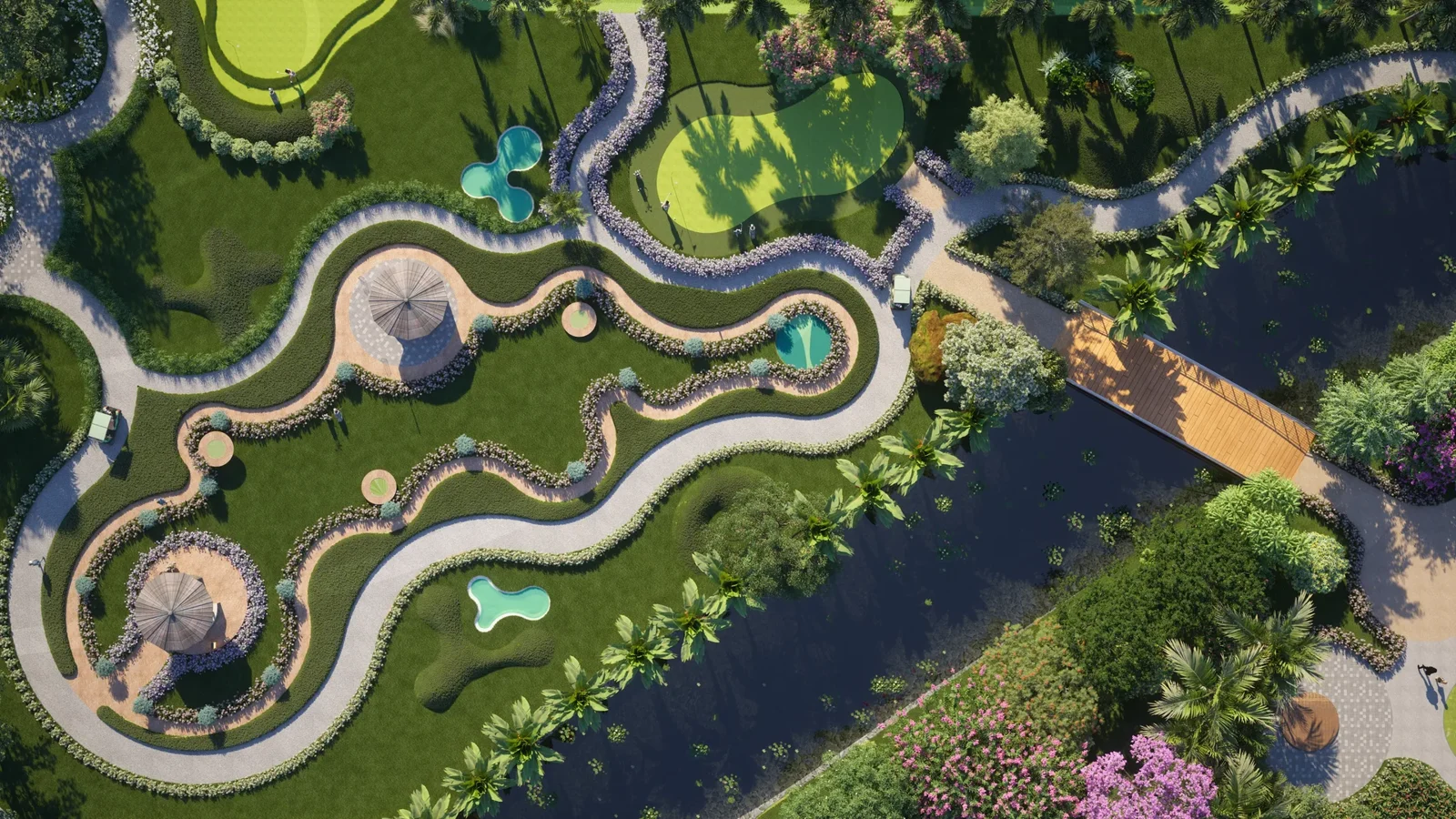 Dates County — Eco World Aerial View