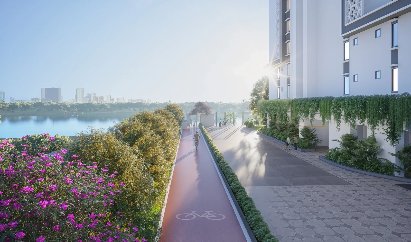 Vasavi Atlantis — Cycle Track